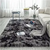Strado Carpet Ombre Shaggy 160x230 OmbreGrey (dark gray) universal (230 x 160 cm)