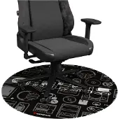 Genesis Tellur 300 100 Cm Gaming Floor Mat Noir