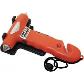 HP Autozubehör Marteau de secours avec couteau de ceinture