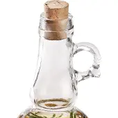 Excellent Housewares Set huile et vinaigre - NO DISPONIBLE - 250 ml - 2 bouteilles en verre - Pratique pour assaisonner vos plats