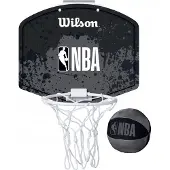 Wilson Mini panier de basket NBA Team - NBA Noir/Gris
