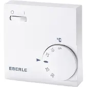 Eberle Thermostat d'ambiance encastré 5 à, Thermostat, Blanc