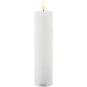 Sirius Home Bougie LED Sille 5 cm x 20 cm, Blanc (1x)