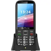 Myphone HALO 4 LTE Cradle (Black) Single SIM 3.5" TFT 320x480/128MB/64MB RAM/SD Card/4G LTE