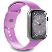 Puro Bracelet ICON pour Apple Watch 38-40-41mm (Silicone), Sangles de montre, Pink