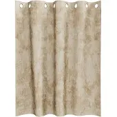 vidaXL Rideaux en velours avec tringles 2 pièces Crème 140 x 140 cm Velours