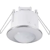 Renkforce Decke, Einbau PIR-Bewegungsmelder 1289331 360 ° Relais Chrom IP20 (1289331)
