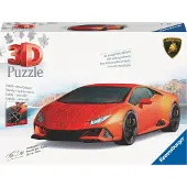 Ravensburger Lamborghini Huracán Evo Vehicles 3d Puzzle 108 Pieces Orange Enfants