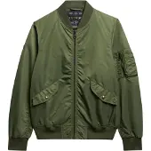 Superdry Merchant Ma1 Bomber Jacket Vert S Homme