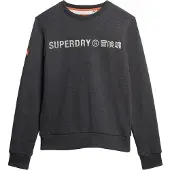 Superdry Workwear Logo Vintage Sweatshirt Noir L Homme