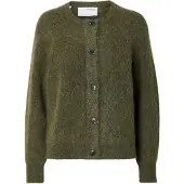 Selected Cardigan 'SLFLulu' vert