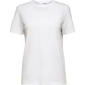 SELECTED WOMEN T-shirt 'ESSENTIAL' blanc