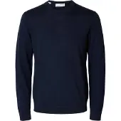 Selected Pull-over 'SLHTRAY' bleu nuit