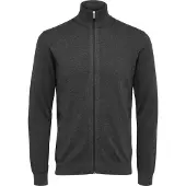 Selected Vestes en maille 'Berg' anthracite