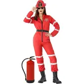 Atosa Costume De Femme Firefighter