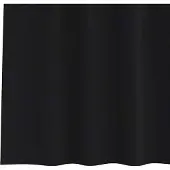 vidaXL Rideaux occultants avec anneaux 2 pcs Noir 175 x 140 cm