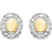 Luxenter Boucles d'oreilles 'Roisum' jaune clair
