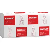 Katrin Essuie-mains W-Fold Interfold Classic Non Stop L 3, Essuie-tout, Blanc