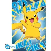 GB eye Pokemon - Pikachu Effet Métal (91.50 x 61 cm)