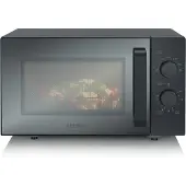Severin 7782 Micro-ondes 900W 25l noir avec fond en verre