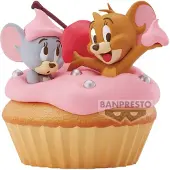Bandai Tom And Jerry Big Sweet Cupcake Figure 11 Cm Rose