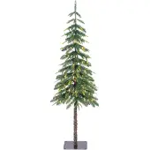 Black Box Trees Arbre de Noël artificiel Lodge - 48x48x155 cm - PVC/Polyéthylène - Vert