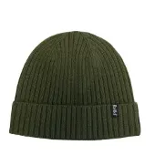 Retki Bonnet 100% Merino rib one size, green