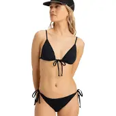 Roxy - Women's Beach Classics Ties Bikini - Bas De Maillot Taille Xl, Orange
