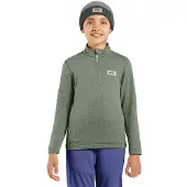 Odlo Grid Half Zip Fleece Vert 8 Years Fille