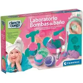 Clementoni Soap Bomb Laboratory Game Rose Enfants