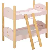 Munecas Arias Nature Bunk Bed 50x27.50x49.50 Cm Rose Enfants