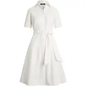 Ralph Lauren Robe-chemise 'FINNBARR' blanc