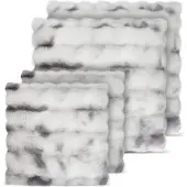 Aspero Coussins ' Milan ' gris / blanc