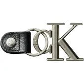 Calvin Klein Porte-clés 'Bold' noir / argent