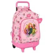 Safta Princesas Disney 33l 33x45x22cm Wheeled Backpack Rose Enfants