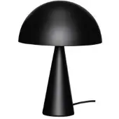 Hubsch Lampe de table Mush mini noir mat