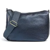 Mandarina Duck Mellow Metal Hobo Crossbody Argenté Homme