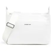 Mandarina Duck Mellow Leather Fzt57 Shoulder Bag Blanc