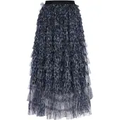 Faina Jupe marine / bleu marine / noir