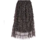 Faina Jupe marron / noir
