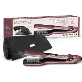 Demeliss Lisseur Vapeur Titanium Cherry Cherie + Tapis Trousse Thermorésistant