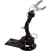 Joy-It Kit de bras robotique Version, Kit robotique, Noir, Gris