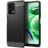 Spigen Coque Rugged Armor pour Xiaomi Redmi Note 12 - Noir