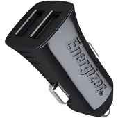 Inny Energizer Classic - Chargeur voiture 2x USB-A 2.4A 12W (Noir)