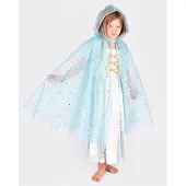 Den Goda Fen Princess Cape Child Costume Bleu 3-8 Years Enfants