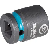 Makita Clé à douille à choc courte SW22 Impact Black 1/2 pouce 4K E-16184