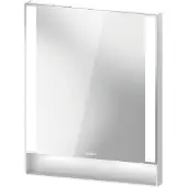 Duravit Collection One Miroirs, champs lumineux latéraux, intensité lumineuse variable, 600x750x65mm, QA7081018180100