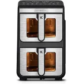 KITCHENCOOK Double friteuse à air verticale AIRFLOW11 - Noir