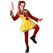 Atosa Déguisement De Fille Clown Halloween