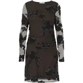 Pieces Robe 'PCOffia' marron / noir
